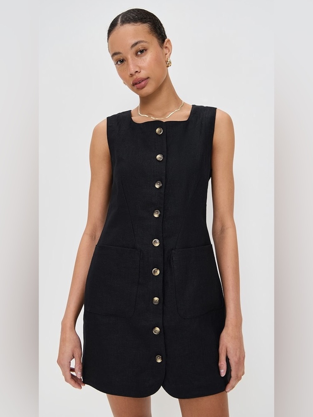 Posse Emma Linen Dress - Size M